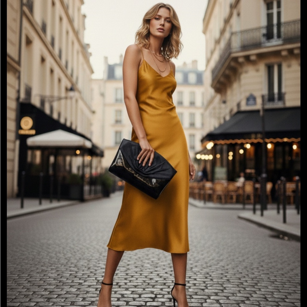 Park Avenue Black Women's Clutch